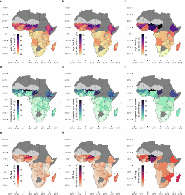 Subnational variations in the quality of household survey data in sub-Saharan Africa