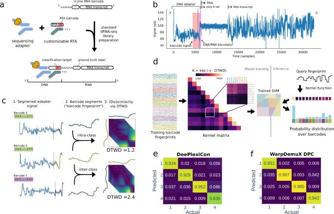 Demultiplexing and barcode-specific adaptive sampling for nanopore direct RNA sequencing