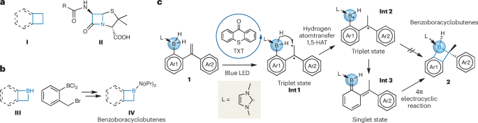 Bench-stable boracyclobutenes | Nature Chemistry