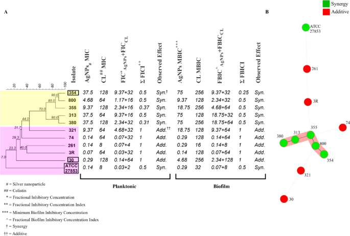 Biofilm inhibition of multidrug-resistant Pseudomonas aeruginosa using green-synthesized silver nanoparticles and colistin