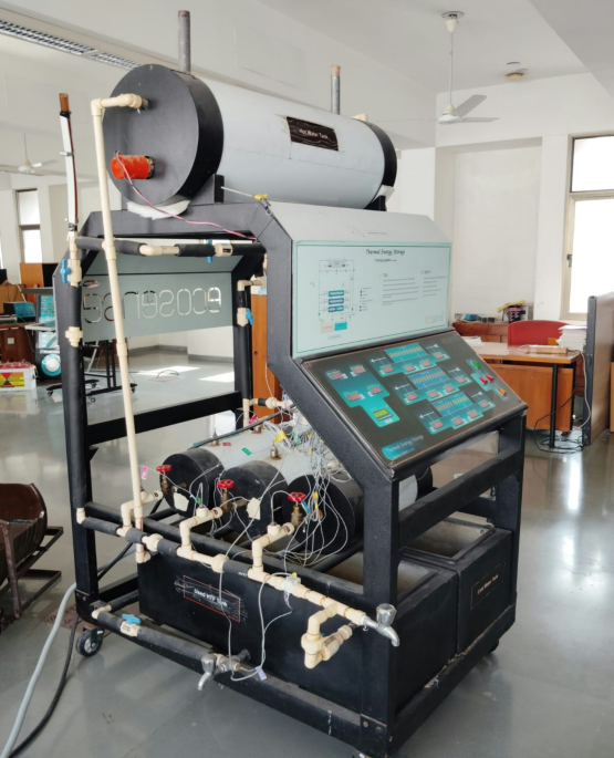 Performance assessment of thermal energy storage system for solar thermal applications