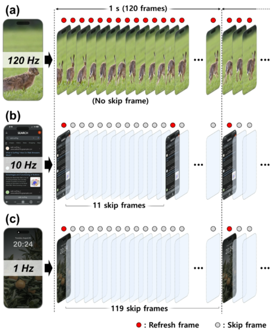 Improvement of flicker phenomenon at low frequencies in AMOLED displays by applying compensation scheme of variable reset voltage