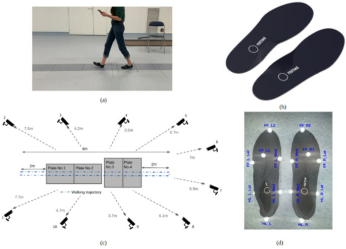 Comparison of feetme insoles with a motion capture system coupled to force plates for assessing gait and posture