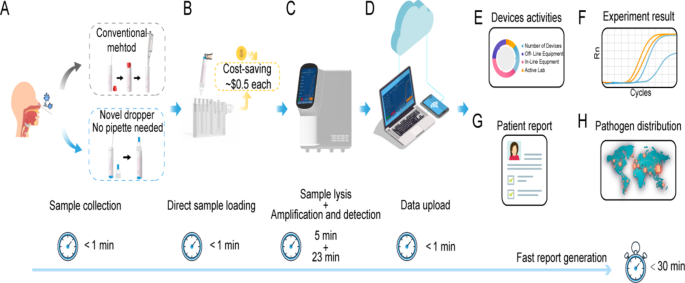 A streamlined POCT solution for rapid infectious disease detection