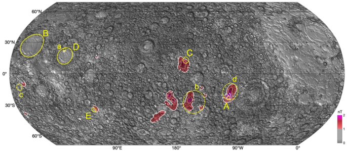 First crustal magnetic anomaly estimates from the magnetometer observations of the Korea pathfinder lunar orbiter