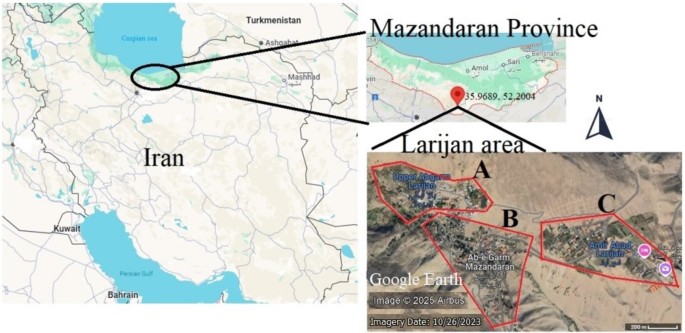 Assessment of carcinogenic risk from indoor radon exposure influenced by geological structures in the mountains of southern Caspian Sea