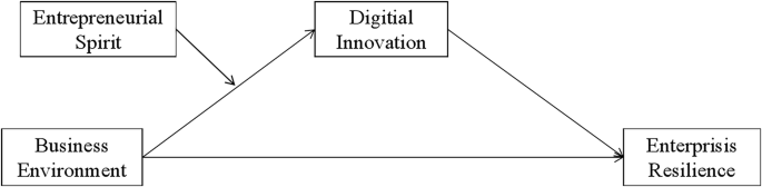 Does optimising the business environment enhance enterprise resilience? The role of digital innovation and entrepreneurial spirit