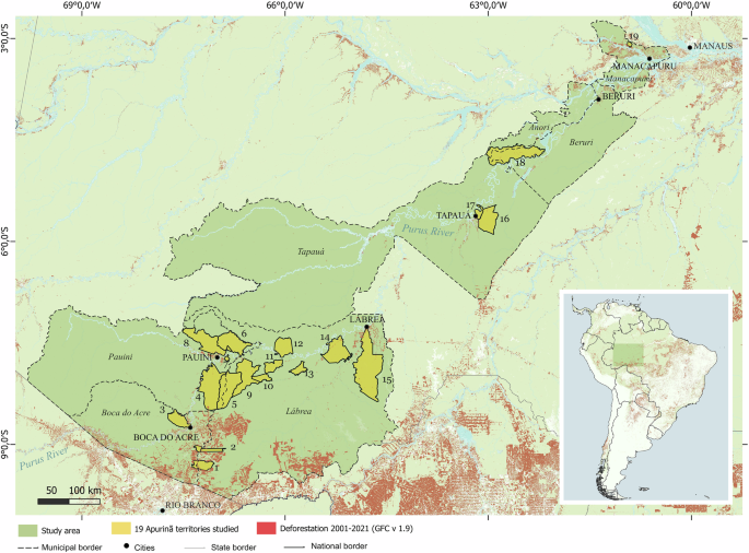 Indigenous governance and relationality have effectively avoided forest loss in the Southwest Amazon