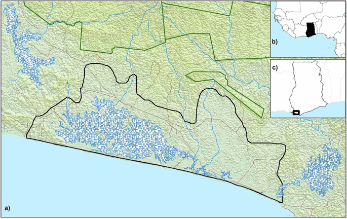 Modeling coastal land use scenario impacts on ecosystem services restoration in Southwest Ghana, West Africa