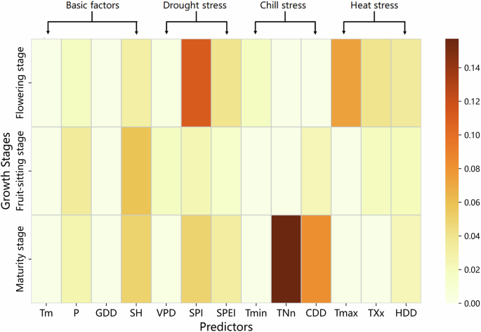 Chill topped historical Arabica coffee yield loss among climate stressors in Yunnan, China, followed by drought