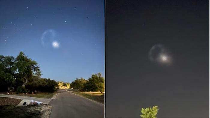 KSAT viewers share sightings of ‘mysterious ring’ illuminating sky during the pink moon
