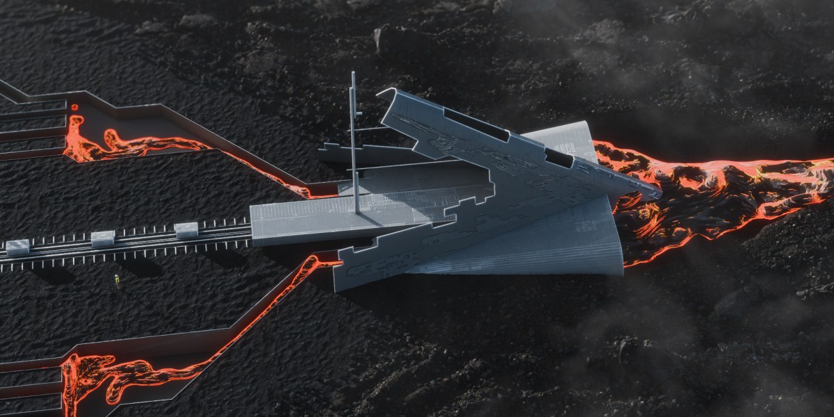 This architect wants to build cities out of lava