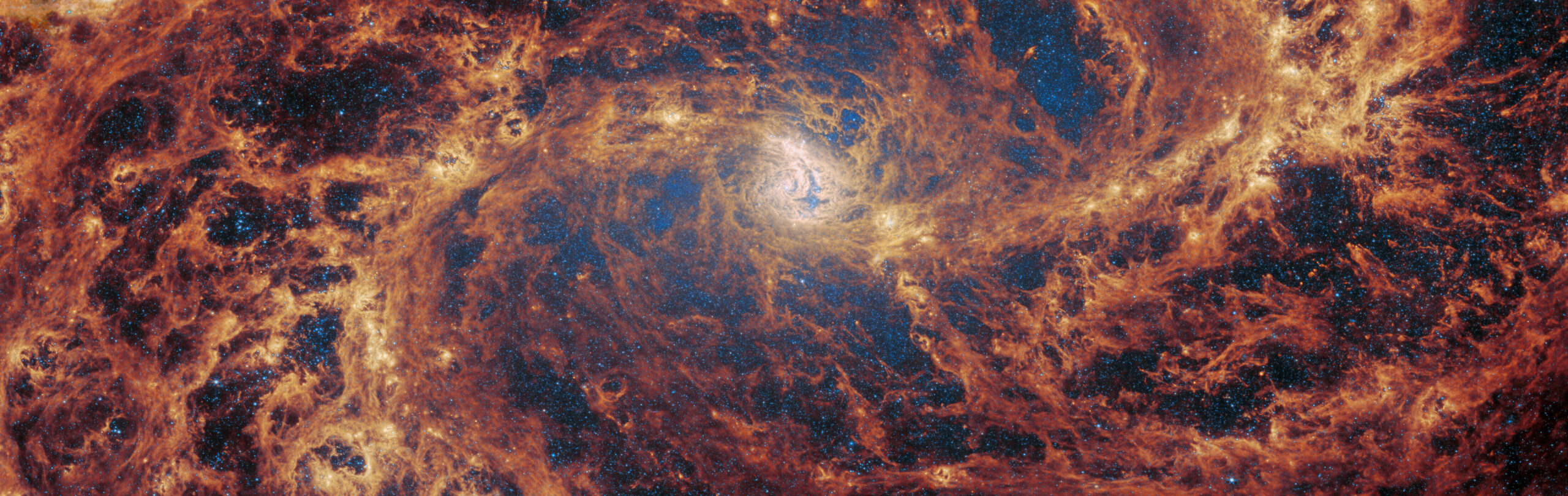 Webb spots clues of black hole at heart of nearby galaxy M83