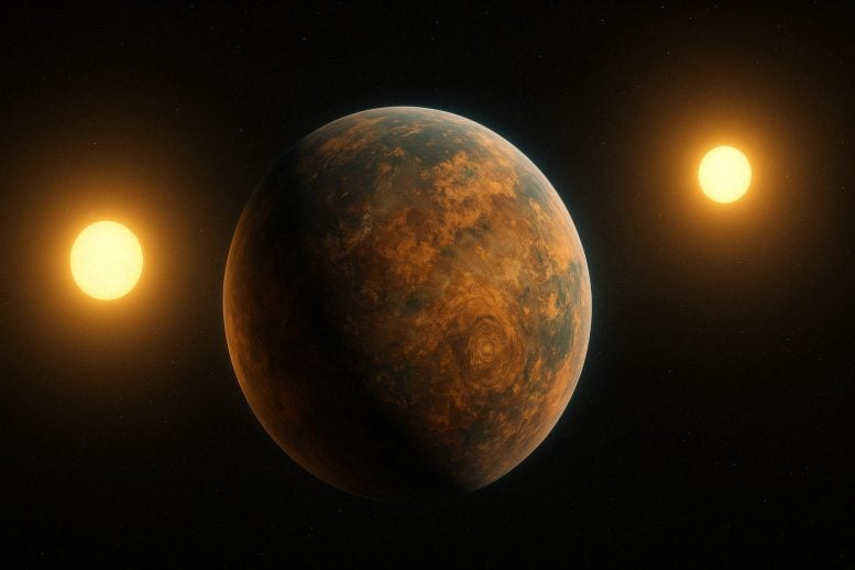Perpendicular Planet: A 90° Orbit Over Twin Suns Leaves Scientists Stunned