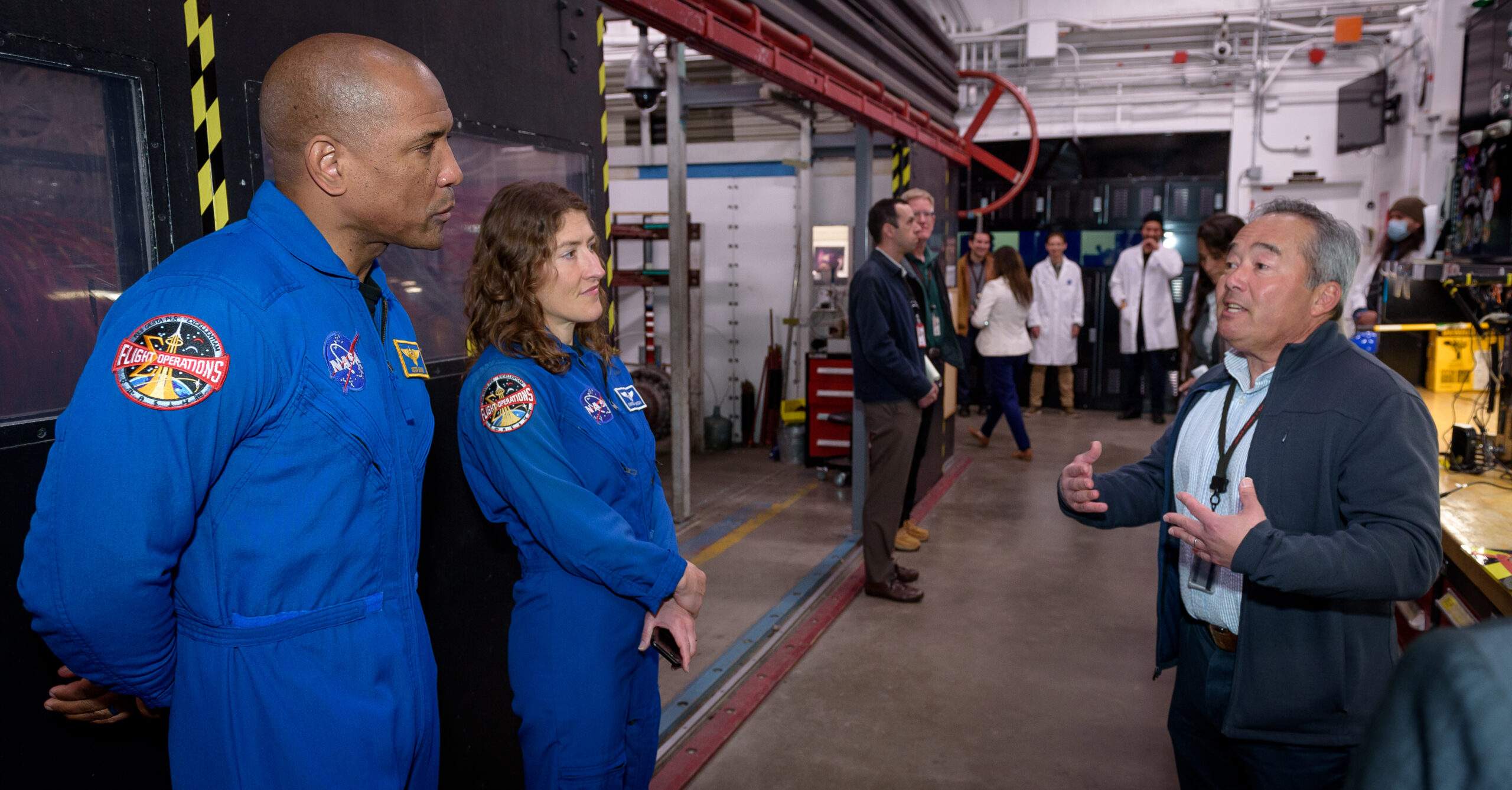Artemis Astronauts & Orion Leadership Visit NASA Ames