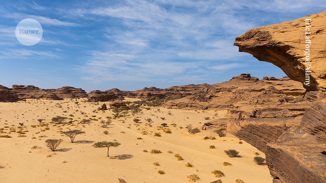 A wetter ancient Arabia could have enabled easier intercontinental species dispersal