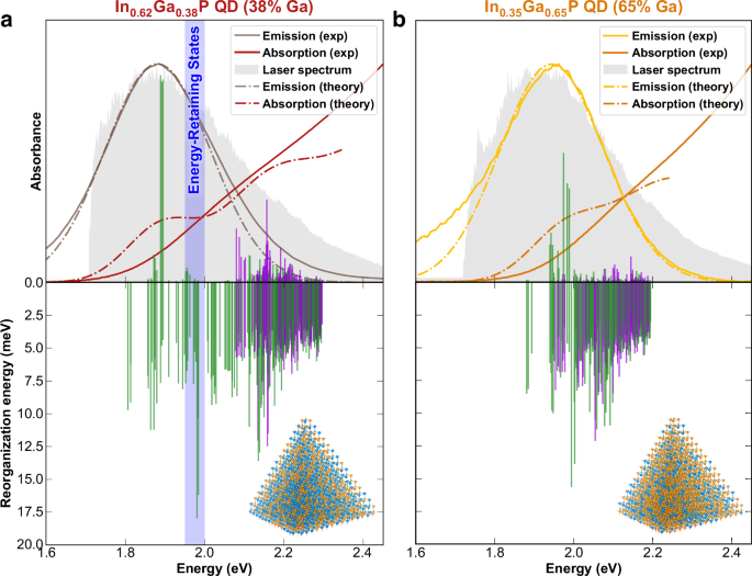 Exciton-phonon coupling and phonon-assisted exciton relaxation dynamics in In1-xGaxP quantum dots