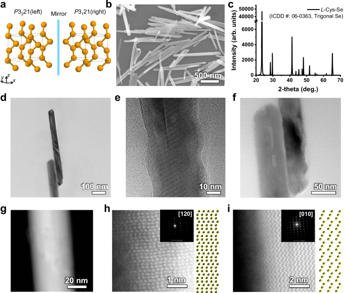 Enantioselective Se lattices for stable chiroptoelectronic processing media