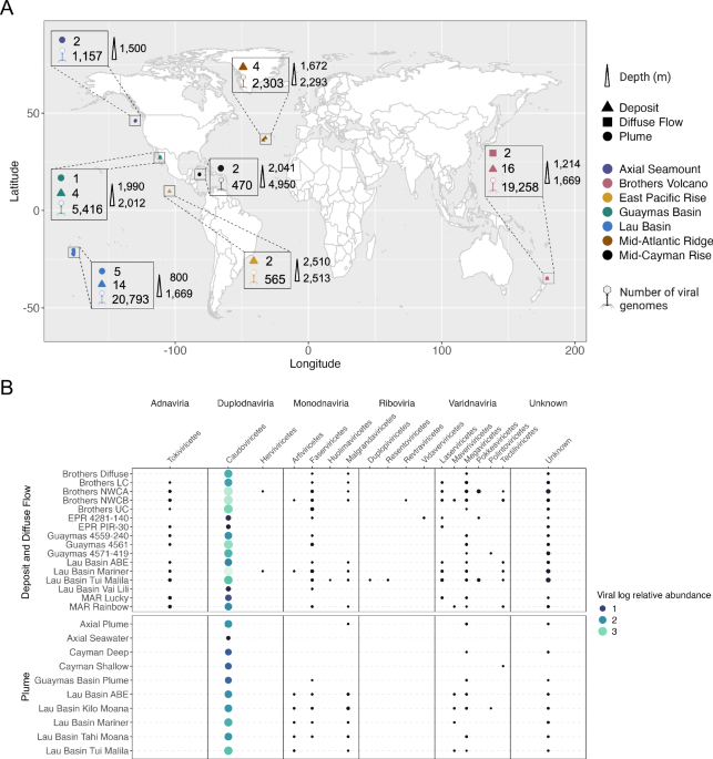 Endemism shapes viral ecology and evolution in globally distributed hydrothermal vent ecosystems