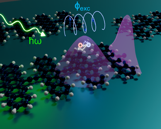 Excitonic topology and quantum geometry in organic semiconductors
