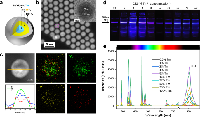 Inhibiting concentration quenching in Yb3+-Tm3+ upconversion nanoparticles by suppressing back energy transfer