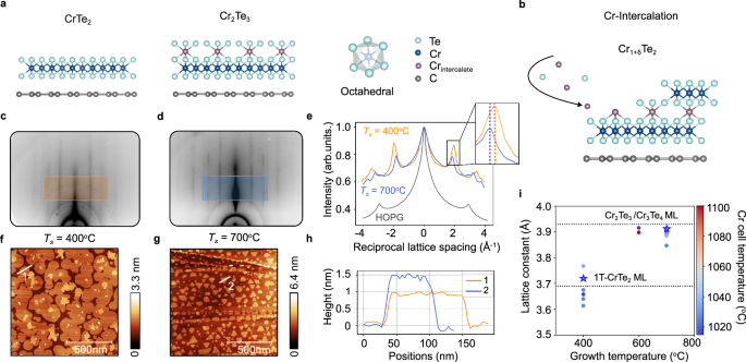 From ferromagnetic semiconductor to antiferromagnetic metal in epitaxial CrxTey monolayers