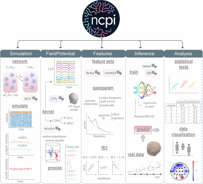 A Python toolbox for neural circuit parameter inference