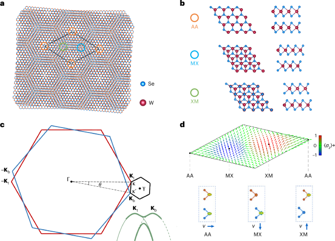 Experimental signature of layer skyrmions and implications for band topology in twisted WSe2 bilayers