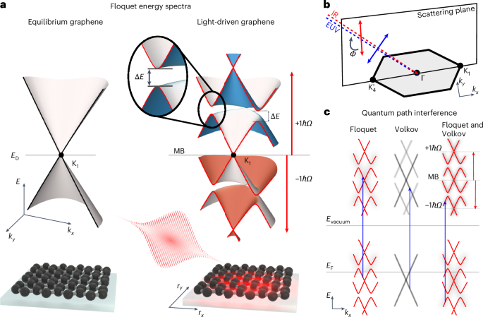 Observation of Floquet states in graphene