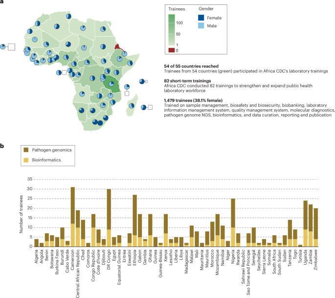 How to sustain a public-health genomics and bioinformatics workforce in Africa
