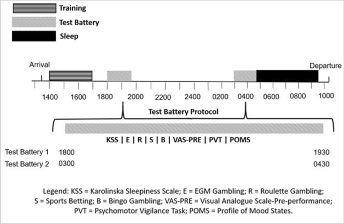 Laboratory-induced extended wakefulness impairs mood and vigilance but not gambling behaviour in regular gamblers