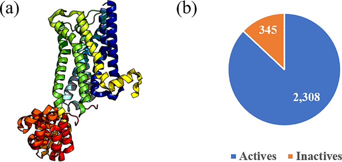 Developing muscarinic receptor M1 classification models utilizing transfer learning and generative AI techniques