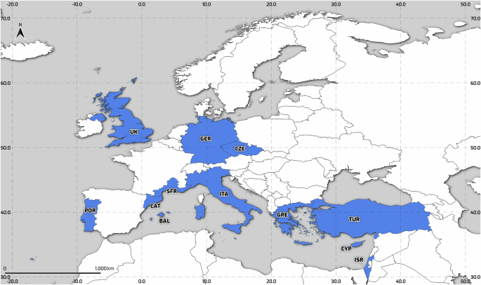 Rainfall patterns and their association with flood fatalities across diverse Euro-Mediterranean regions over 41 years