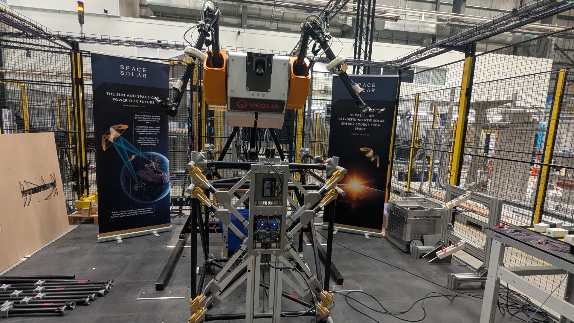 UK robots gear up to build solar farms, data centres in outer space