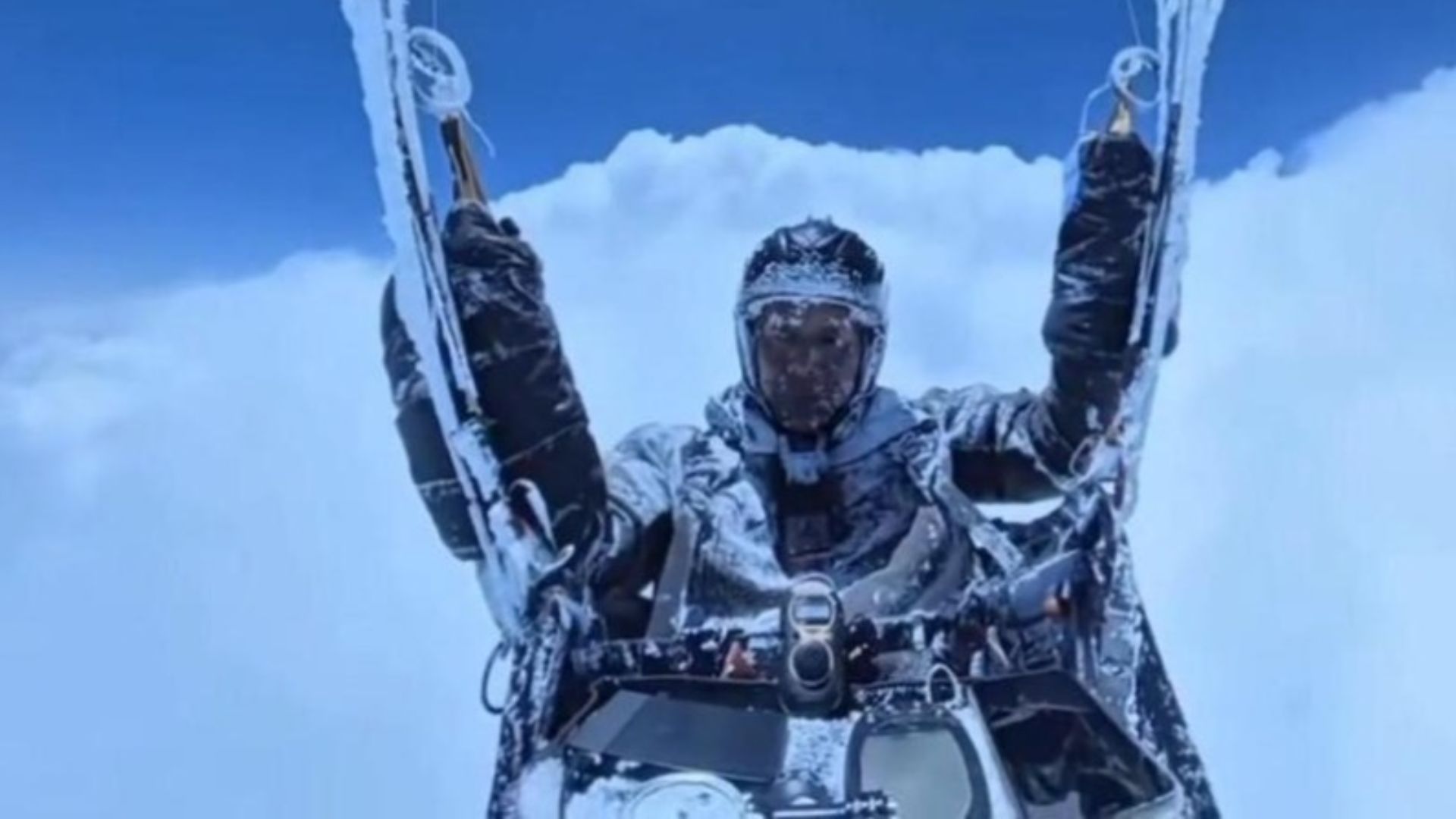Paraglider defies death in horrific ordeal