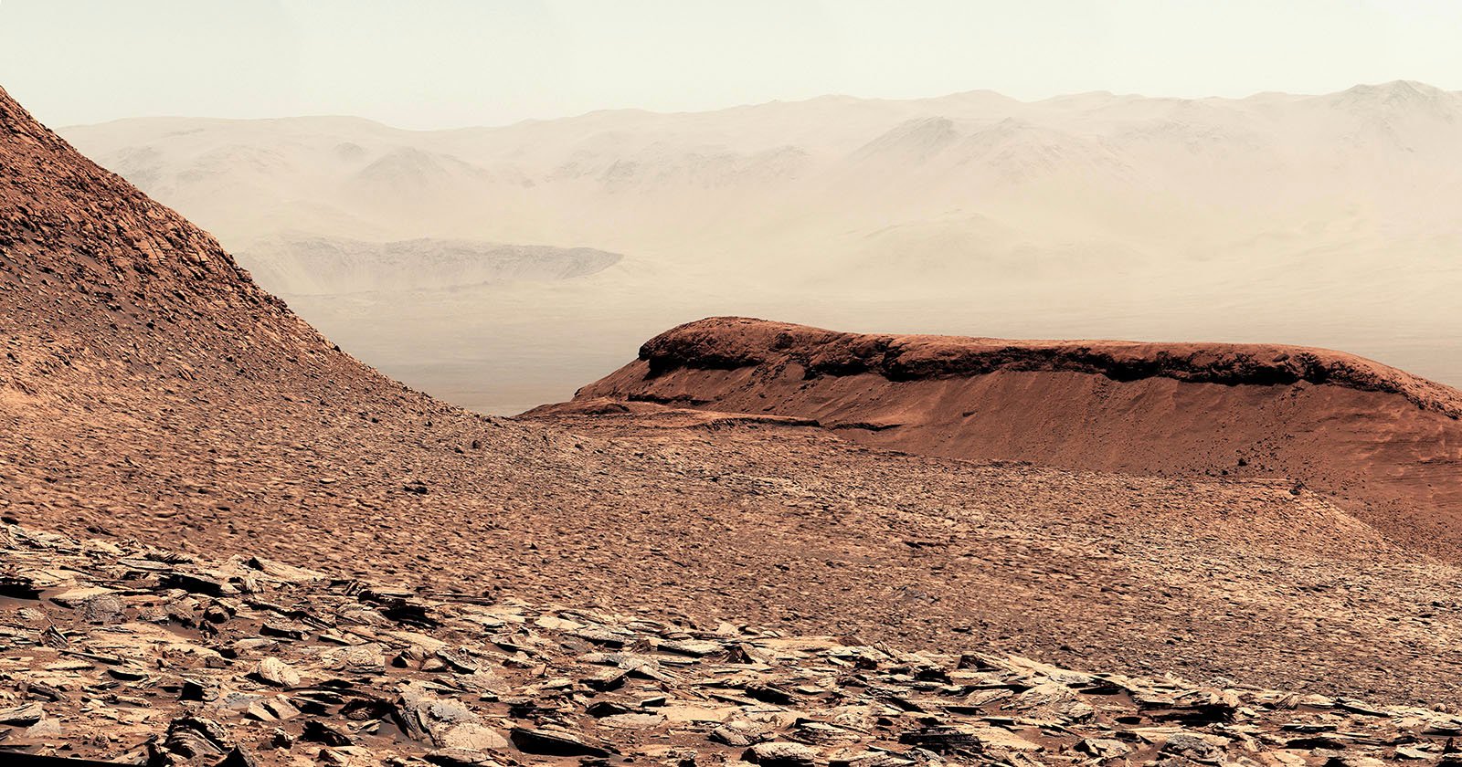 Sit Back and Enjoy NASA’s Epic Landscape Photo of Mars
