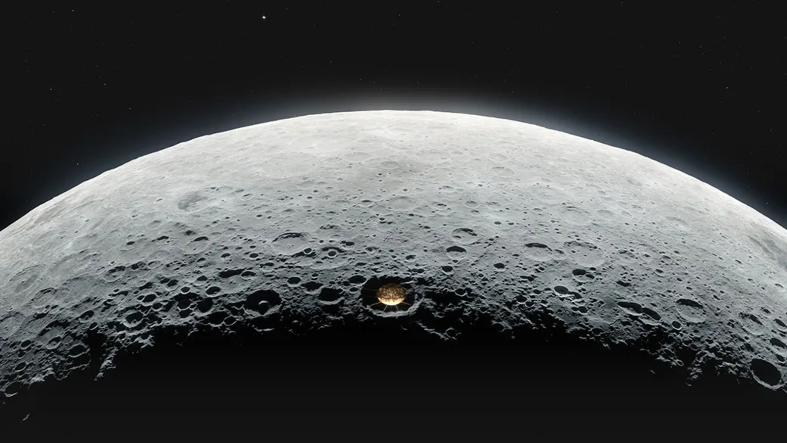 NASA plans to build a giant radio telescope on the ‘dark side’ of the moon. Here’s why.