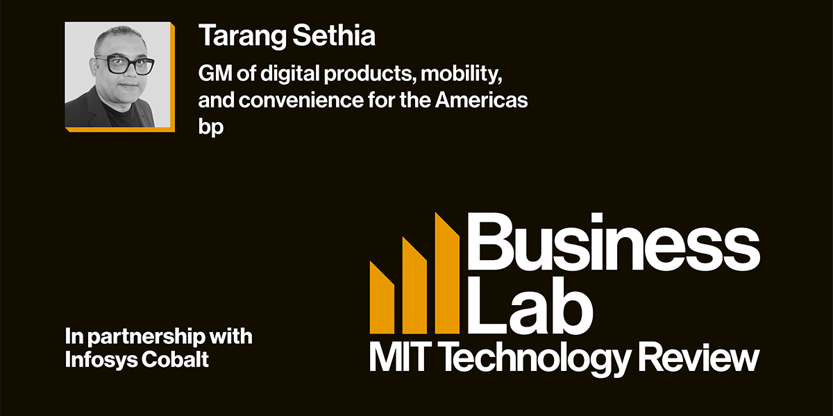 Building customer-centric convenience | MIT Technology Review