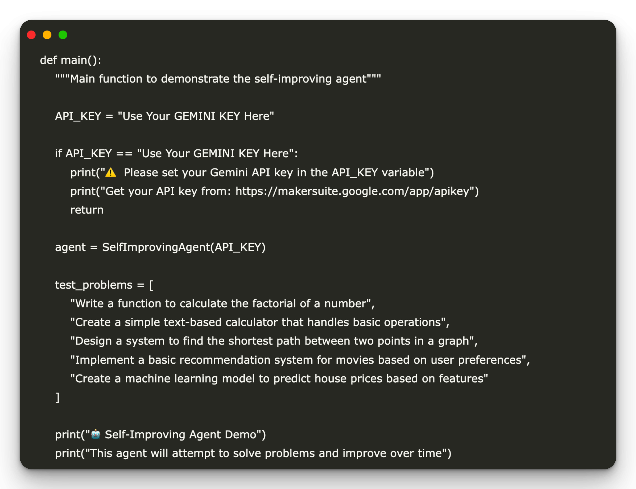 A Coding Guide for Building a Self-Improving AI Agent Using Google’s Gemini API with Intelligent Adaptation Features