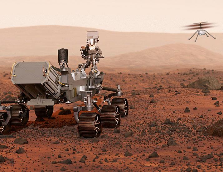The robots in the Val Kilmer movie Red Planet predated Perseverance and Ingenuity | Science Robotics