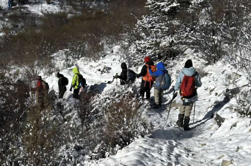 Women scientists explore Nepal’s Ponkar Glacier