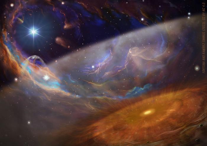 Discovery of Planet-Building Materials in Hostile Cosmic Environments