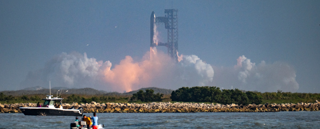 SpaceX Starship’s Latest Test Ends in Destruction Over Indian Ocean : ScienceAlert