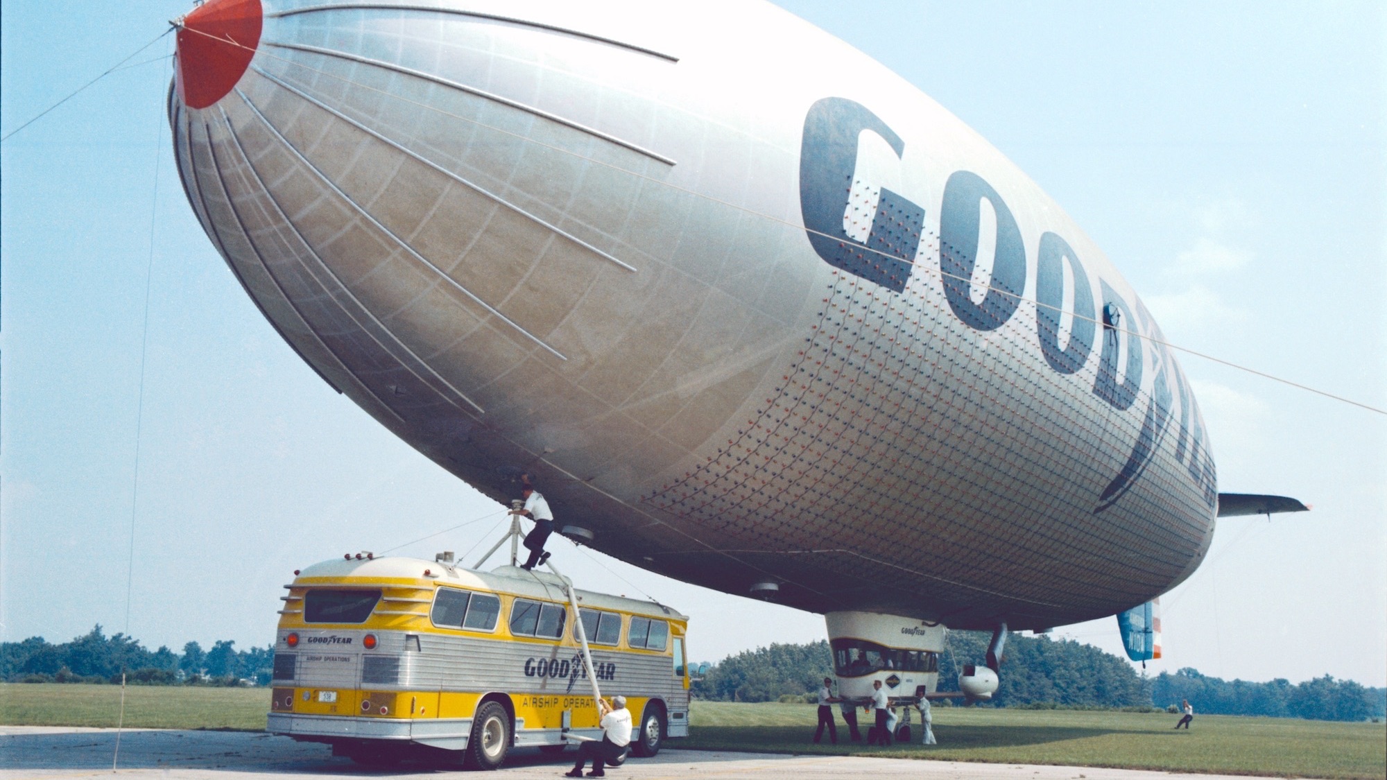 19 vintage Goodyear Blimp photos on its 100th anniversary
