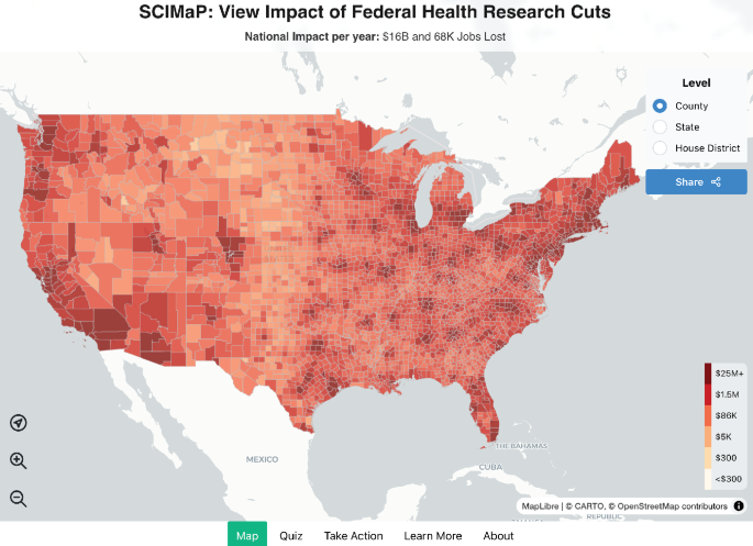 NIH indirect cost cuts will affect the economy and employment