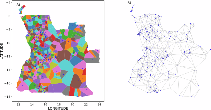 SEEDNet: Covariate-free multi-country settlement-level epidemiological estimates datasets for network analysis