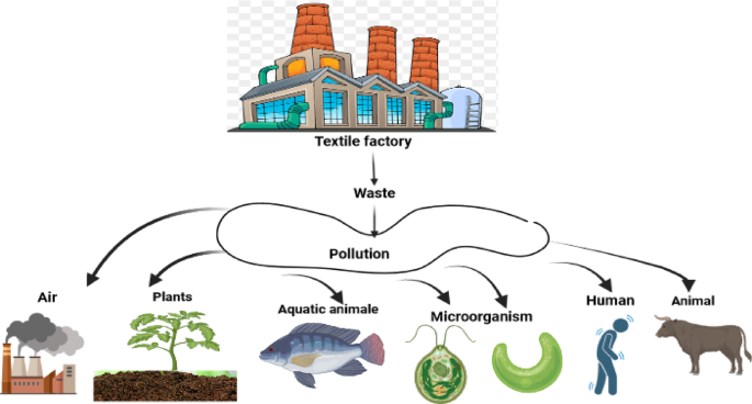 Radiological and chemical hazards of persistent organic pollutants in the textile sector