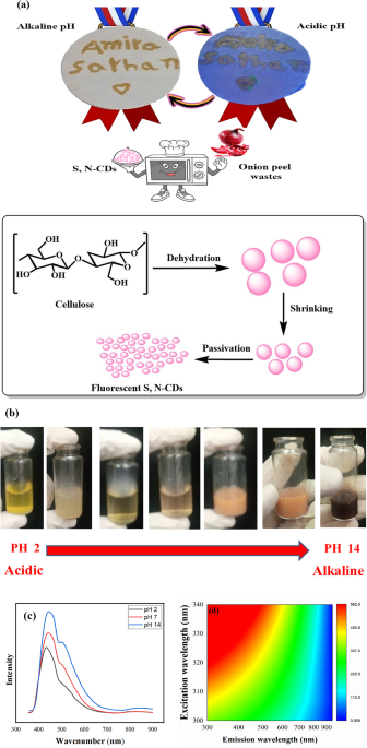 Artistic anti-counterfeiting with a pH-responsive fluorescent ink using DFT and molecular electrostatic potential mapping insights