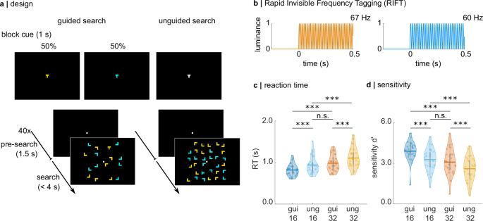 Guided visual search is associated with target boosting and distractor suppression in early visual cortex