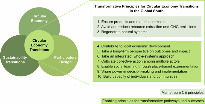 Transformative principles for circular economy transitions in the Global South